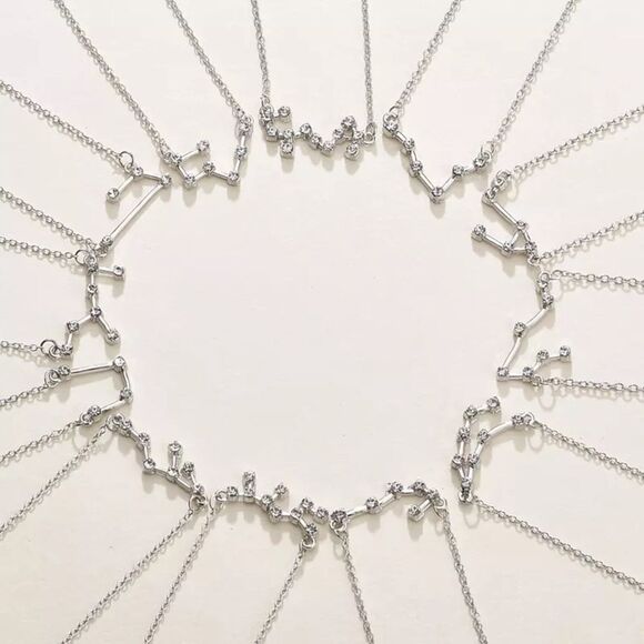 Zodiac Constellation Fashion Necklace - Picture 4 of 5
